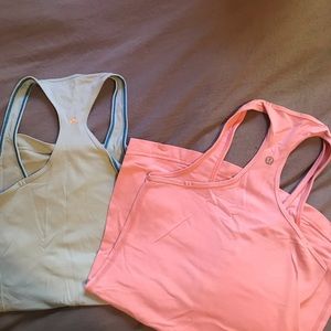 Lulu racer back tanks